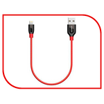 Аксессуар Anker PowerLine+ USB-Lightning 0.3m Red A8124H91