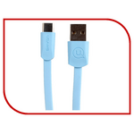 Аксессуар USAMS US-SJ200 USB - Type-C 1.2m Blue