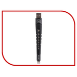 Аксессуар USAMS US-SJ198 USB - Lightning 3 in 1 (Charging+Holder+Stylus) 12cm Black