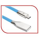 Аксессуар ACD Infinity MicroUSB - USB A TPE 1.2m Blue ACD-U922-M1L