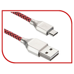 Аксессуар ACD Titan MicroUSB - USB A 1.0m Red-Black ACD-U927-M1R