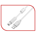 Аксессуар Greenconnect USB 2.0 AM - BM 0.5m White GCR-UPC6M-BC2S-F-0.5m