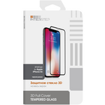 Защитное стекло для iPhone InterStep 3D Full Cover для iPhone XR, черная рамка