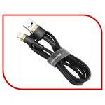 Аксессуар Baseus APPLE 8-pin Cafule 2.4A 0.5m Gold-Black CALKLF-AV1