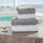 Полотенца Sleep iX Набор полотенец BB Towels Цвет: Clear White & Warm Grey (100х160 см - 2 шт,70х150 см - 2 шт)