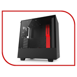 Корпус NZXT H500 CA-H500B-BR Black-Red