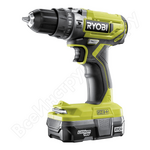 Ударная дрель-шуруповерт ryobi r18pd2-113s 5133003825