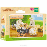 Sylvanian Families игровой набор "Коляска для двойни", цвет: синий