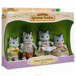 Sylvanian Families игровой набор "Семья Серых Кошек"