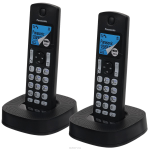 Panasonic KX-TGC322RU1, Black DECT телефон