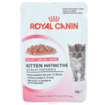 Консервы Royal Canin "Kitten Instinctive", для котят с 4 до 12 месяцев, мелкие кусочки в желе, 85 г