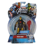 Фигурка Avengers "Звездные Мстители. Iron Man", цвет: черный, 11 см