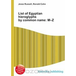 List of Egyptian hieroglyphs by common name: M–Z