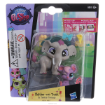 Littlest Pet Shop Набор фигурок "Fletcher von Trunk и Teensie Fromage"