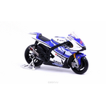 Коллекционная модель Maisto "Yamaha Factory Racing", цвет: белый, синий. Масштаб 1/18