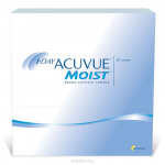 Johnson & Johnson контактные линзы 1-Day Acuvue Moist (90шт / 8.5 / -3.75)