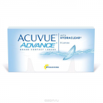 Johnson & Johnson контактные линзы Acuvue Advance (6шт / 8.3 / +6.00)