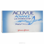 Johnson & Johnson контактные линзы Acuvue Advance (6шт / 8.3 / -0.50)