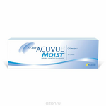 Johnson & Johnson контактные линзы 1-Day Acuvue Moist (30шт / 9.0 / -2.50)