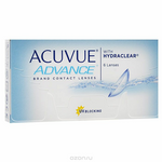 Johnson & Johnson контактные линзы Acuvue Advance (6шт / 8.7 / +5.00)