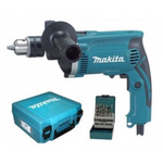 Ударная дрель makita hp1630kx2