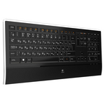 Клавиатура Logitech Illuminated Keyboard Black USB