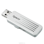 USB Flash Drive 16Gb - Apacer Handy Steno AH323 White AP16GAH323W-1