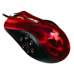 Мышь проводная Razer Naga Hex Wraith Red Edition RZ01-00750200-R3M1