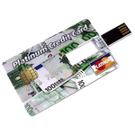 USB Flash Drive 4Gb - Эврика Кредитка Platinum Credit Card Евро 94244