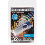 USB Flash Drive 32Gb - Exployd 530 Blue EX032GB530-Bl