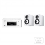 Музыкальные центры Denon RCD-N9 + Canton GLE 426 white (white grill)