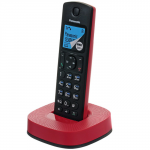 Dect Panasonic KX-TGC310RUR черный/красный с АОН