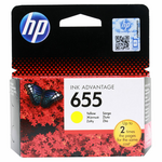 HP CZ112AE №655 Yellow для DJ IA 3525/5525/4515/4525