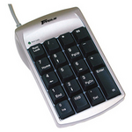 Клавиатура Targus Ultra Mini Keypad Silver PAUK10E