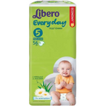 Подгузники Libero Everyday мега экстра лардж 11-25 кг (5) 56шт.