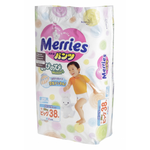 Подгузник Merries XL трусики 12-22кг 38шт 62020091