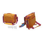 Аксессуар Benetton Laptop Messenger 15.6 Orange