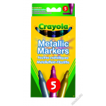 Маркеры 5 штук металлики (Crayola 7552)