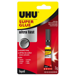 Клей UHU "Super Glue" секундный, 3 г