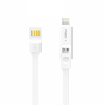 Аксессуар ROCK Combo USB-microUSB-Lightning 2m White