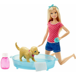 Barbie Игровой набор с куклой Водные забавы DGY83