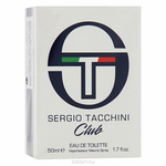 Sergio Tacchini "Club". Туалетная вода, 50 мл