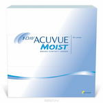 Johnson & Johnson контактные линзы 1-Day Acuvue Moist (90шт / 8.5 / + 0.75)