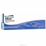 Bausch + Lomb контактные линзы Soflens Daily Disposable (30шт / +2.25)