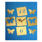 Часы-наклейка "Бабочки", 60 см х 44 см. 729553