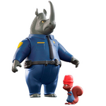 Набор фигурок Zootropolis Zootropolis L70005 Зверополис Макрог и коллега