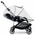 BUGABOO коляска Bee3 шасси Black/сиденье Grey Melange/капюшон GREY MELANGE