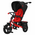 Велосипед трехколесный Велосипед трехколесный с ручкой RT Icon elite Stroller by Natali Prigaro Black brilliant (красный)