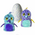 Hatchimals Интерактивный питомец вылупляющийся из яйца цвет голубой 19100-PUF