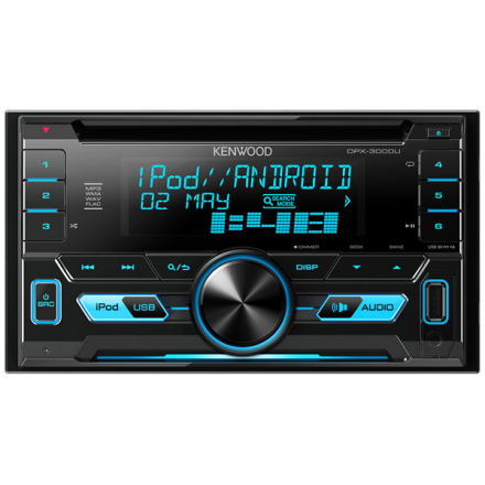 Автомобильная магнитола с CD MP3 Kenwood DPX-3000U